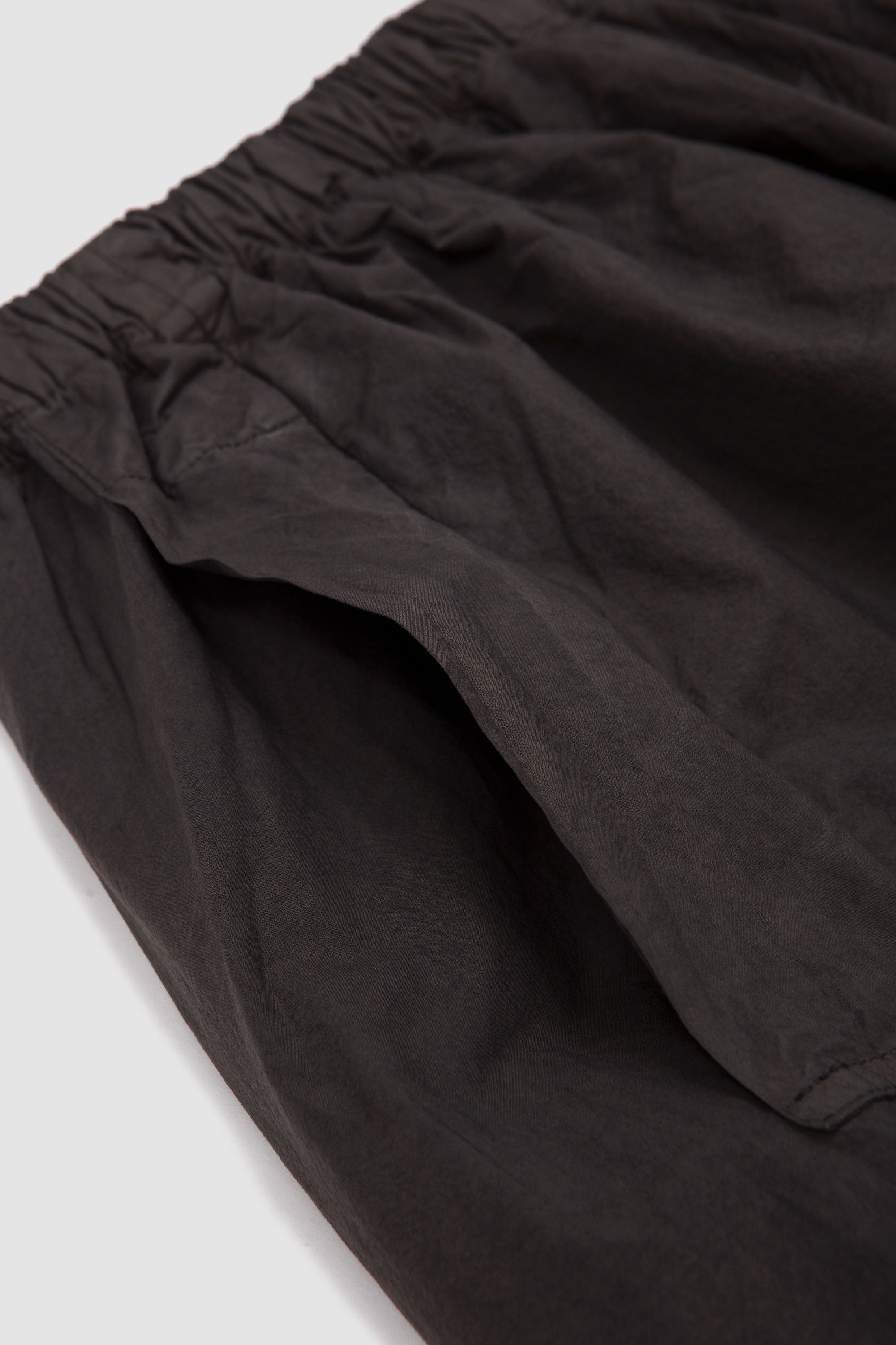 NO-287 Poplin Double Flap Pocket Trousers Brown_3