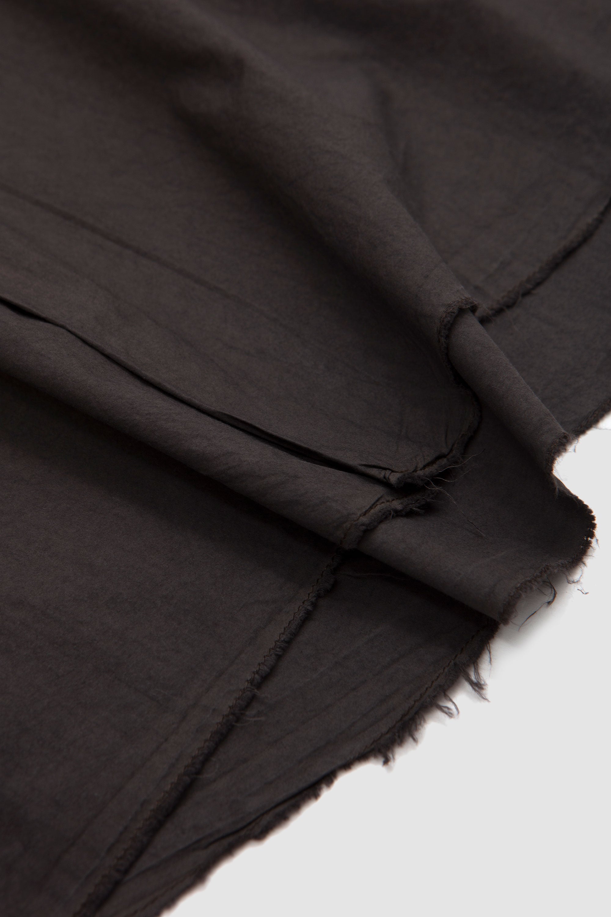 NO.328 Poplin Oversized Shirt Brown_3
