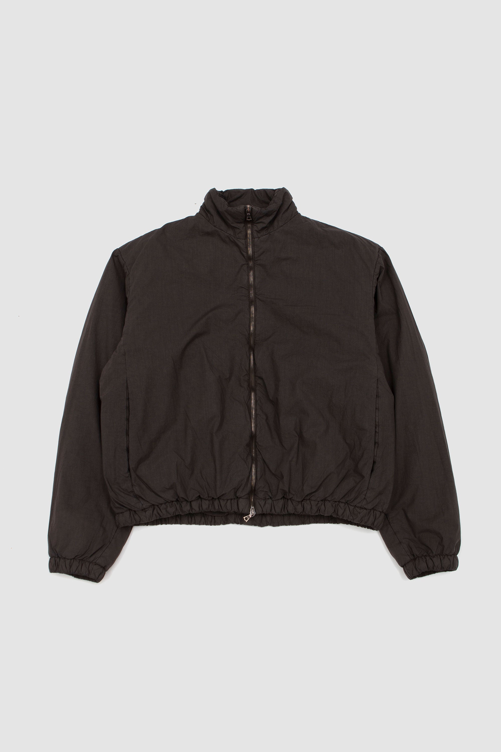 NO.340 Poplin Padded Jacket Brown_1