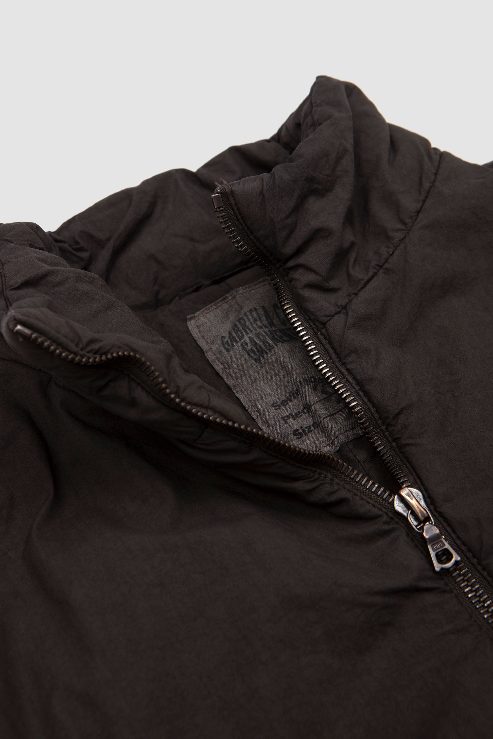 NO.340 Poplin Padded Jacket Brown_2