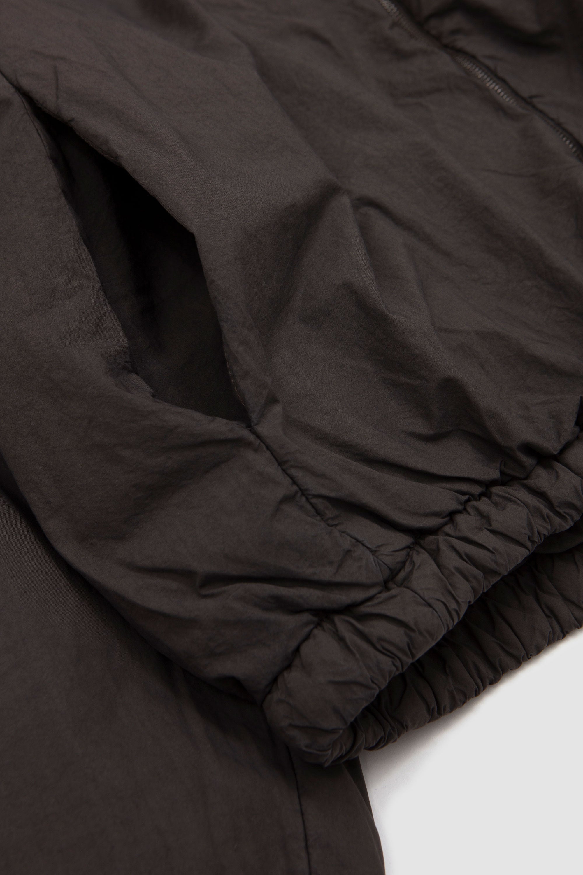 NO.340 Poplin Padded Jacket Brown_3