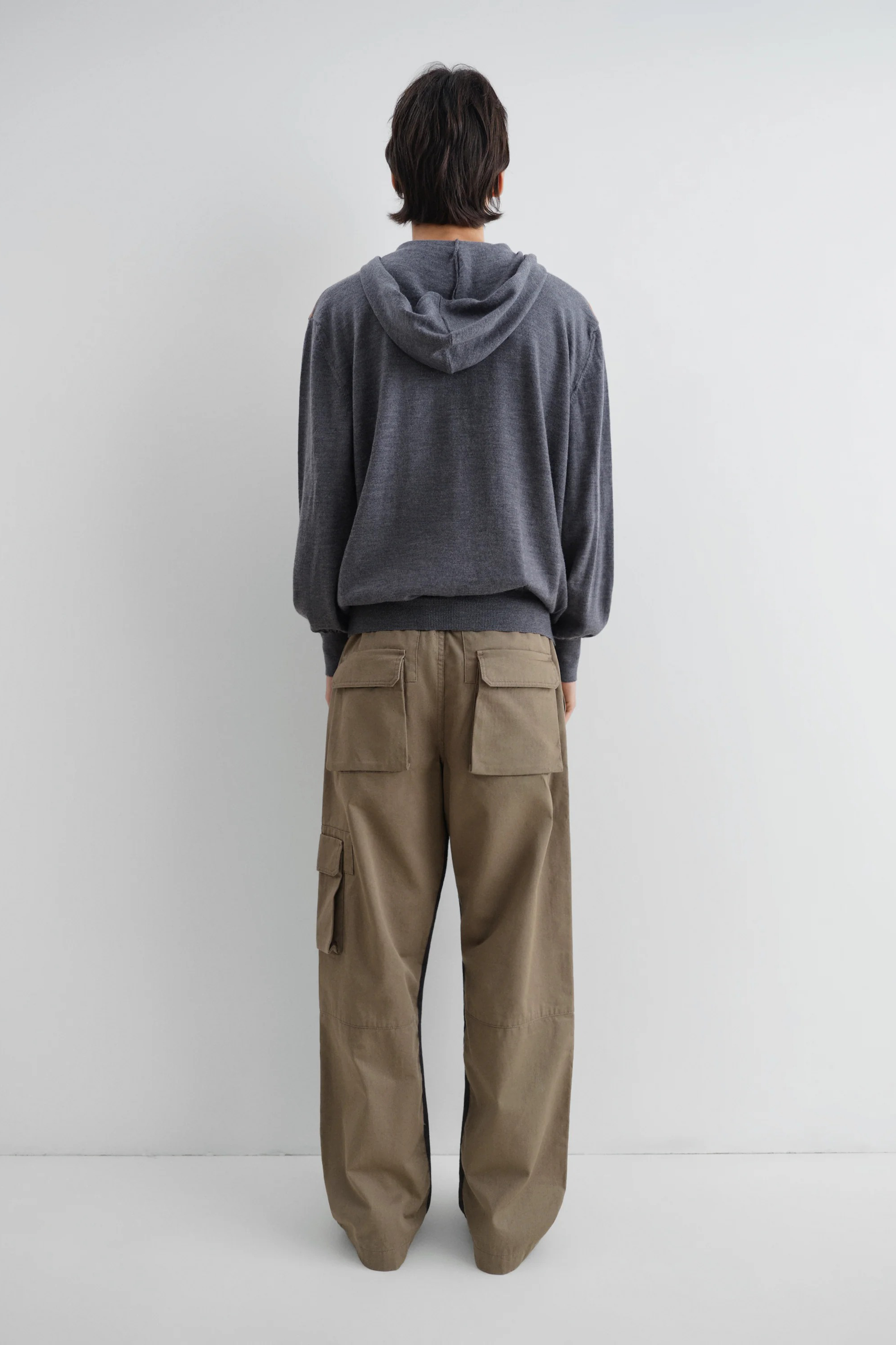 Adam Trousers Beige/ Grey