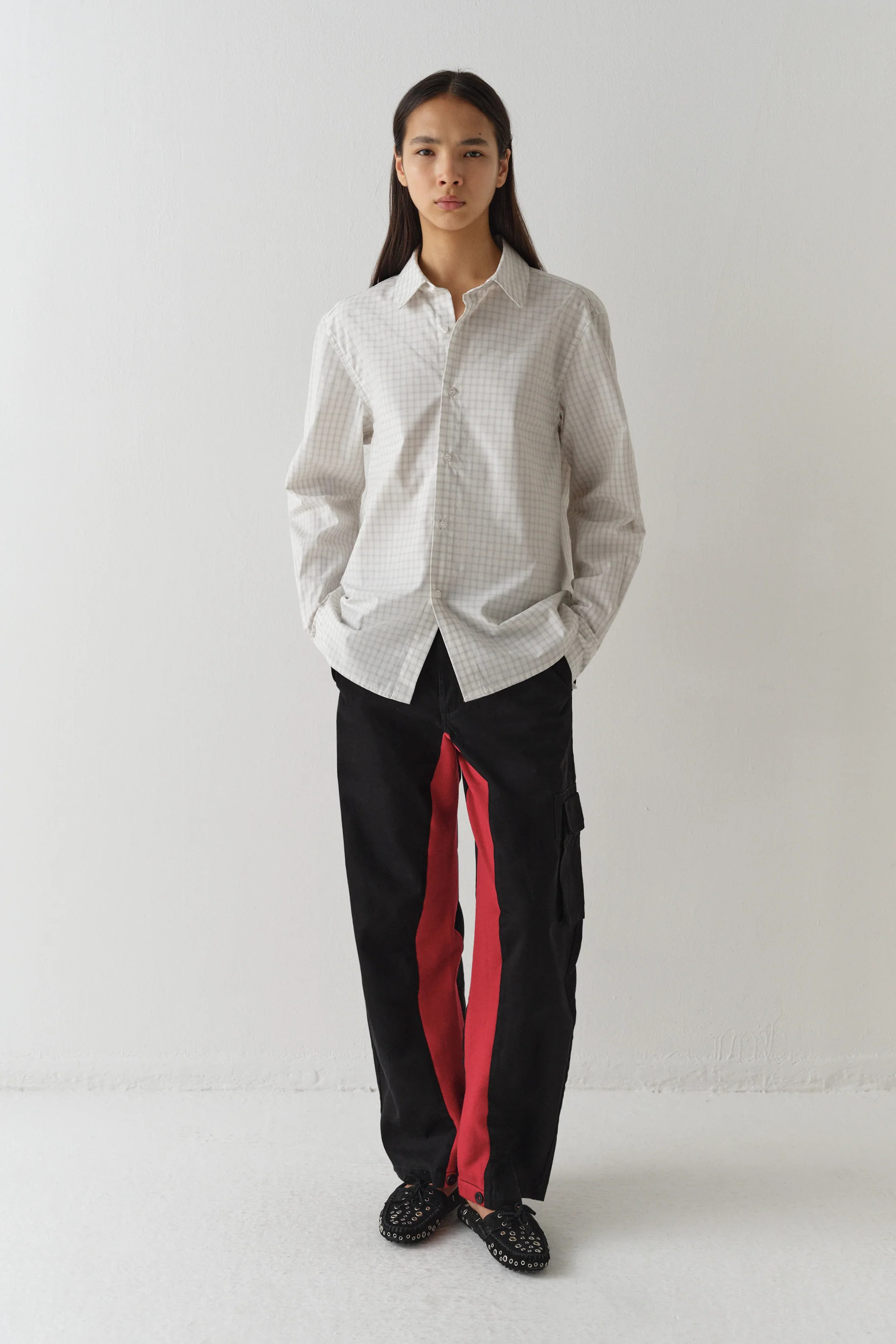 Adam Trousers Navy/ Red_5