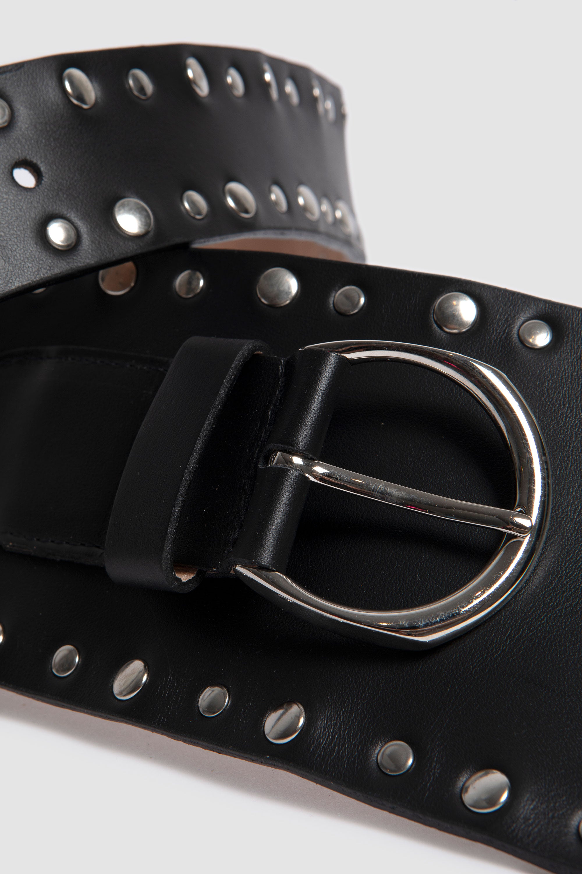 GIMAGUAS - BLACK CASILDA LEATHER BELT – LE LABO STORE