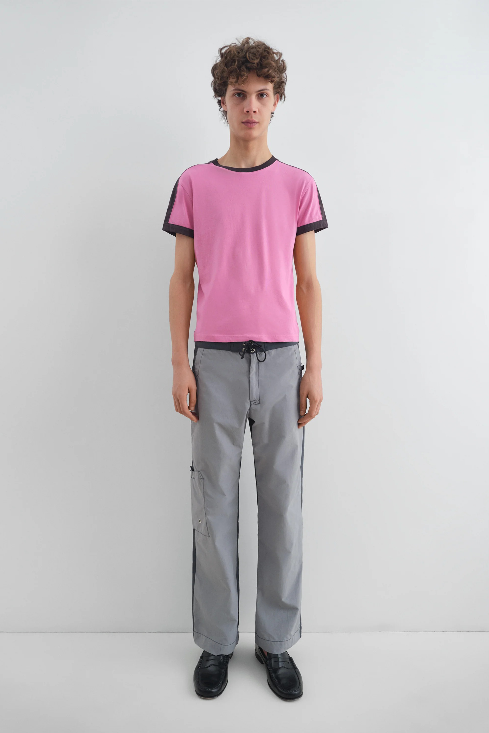 Cedric Trousers Grey/ Dark Grey_1