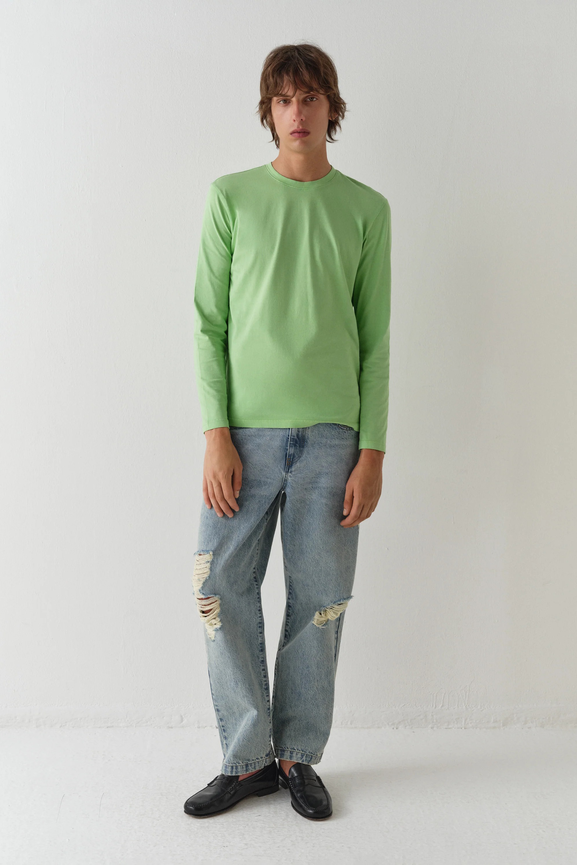 Charlie Rotos Trousers Washed Blue