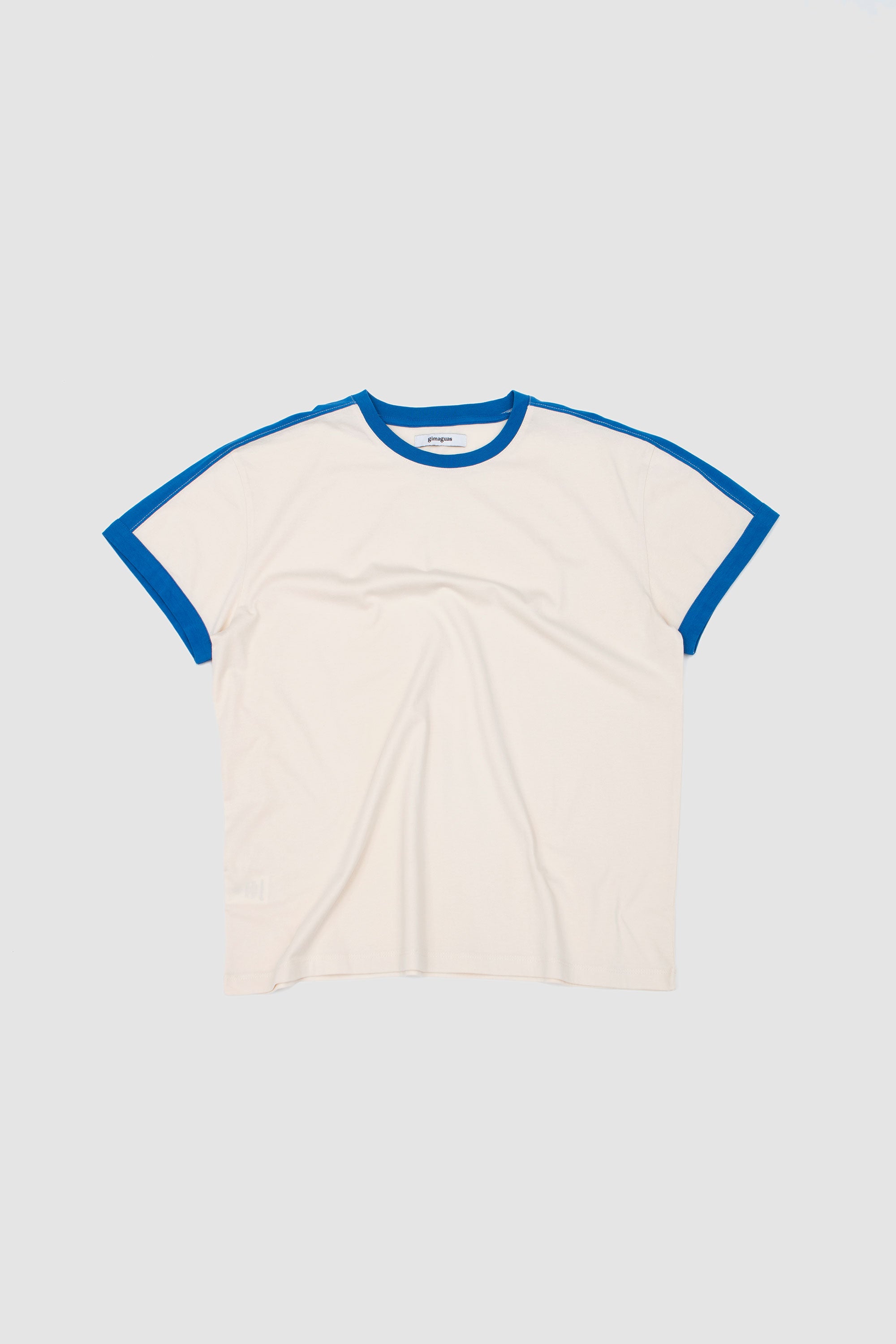 Diego SS T-Shirt White/ Blue_1