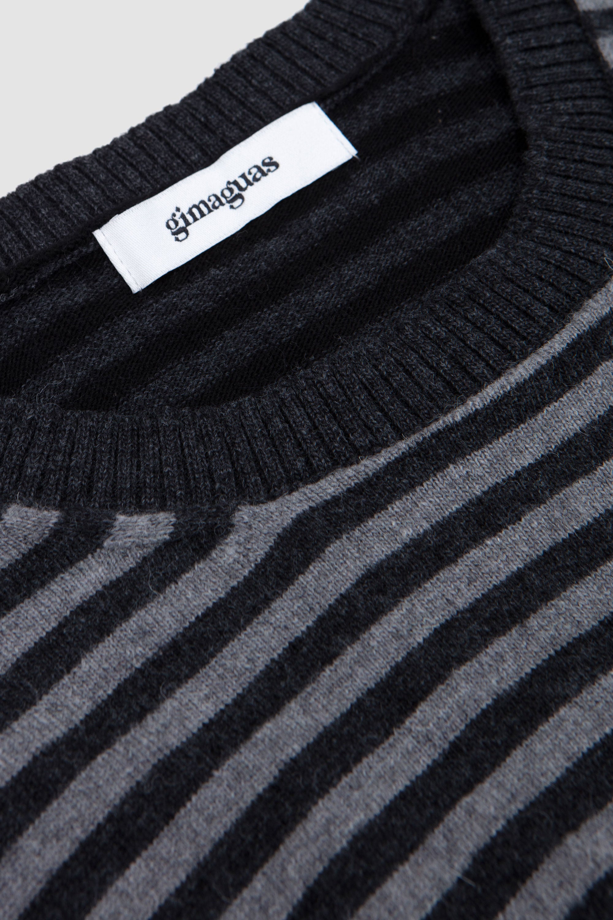 Diego Stripes Jumper Grey/ Black_7