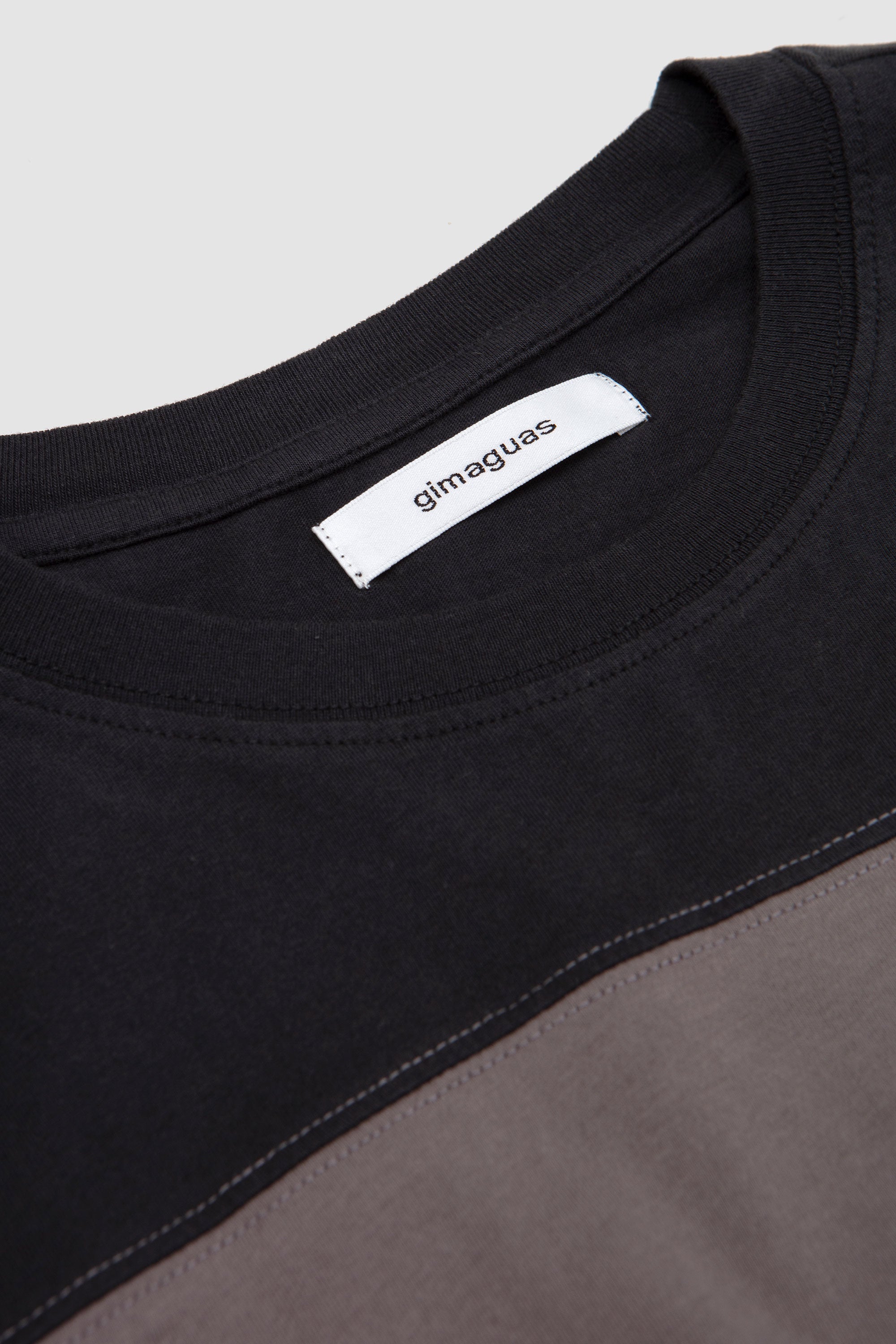 Dustin LS T-Shirt Grey/ Black_2