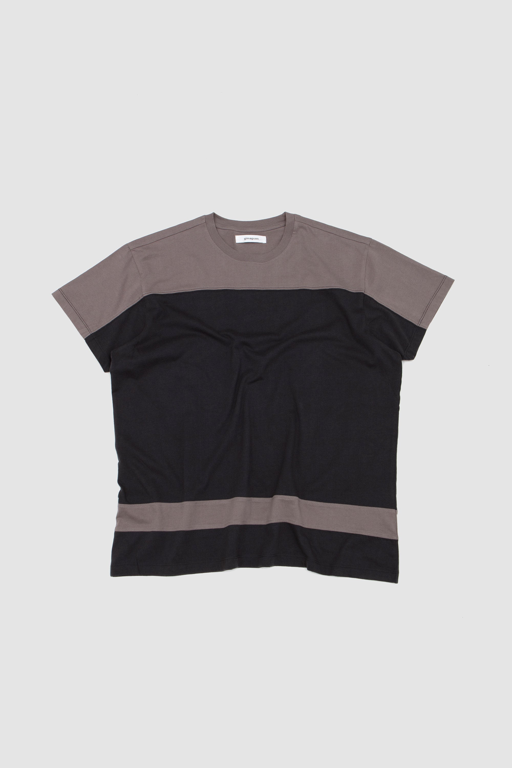 Dustin SS T-Shirt Grey/ Black_1