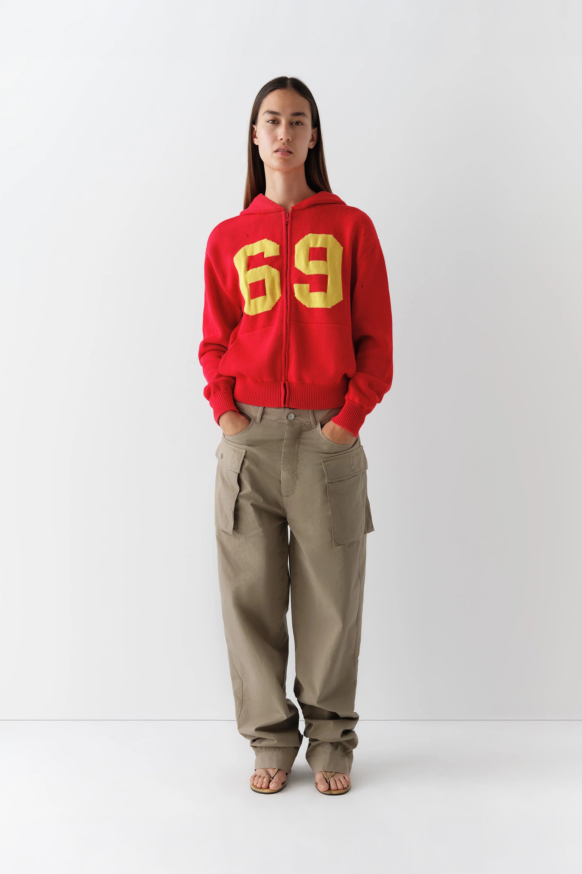 Giaco Trousers Khaki