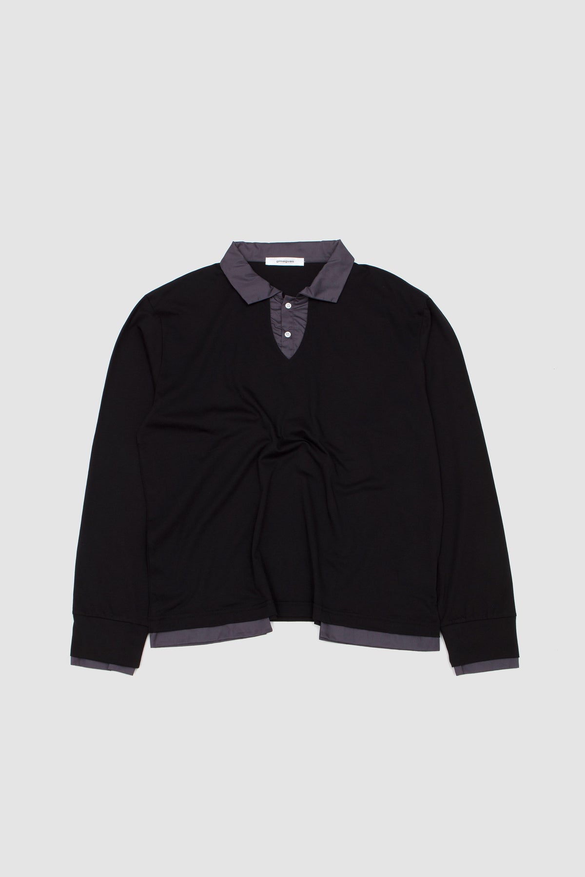 Luis LS 2 Layers Polo Black/ Grey