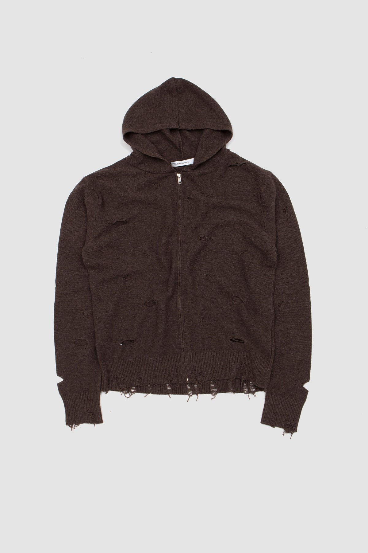 Mike Zip-Up Jacket Brown