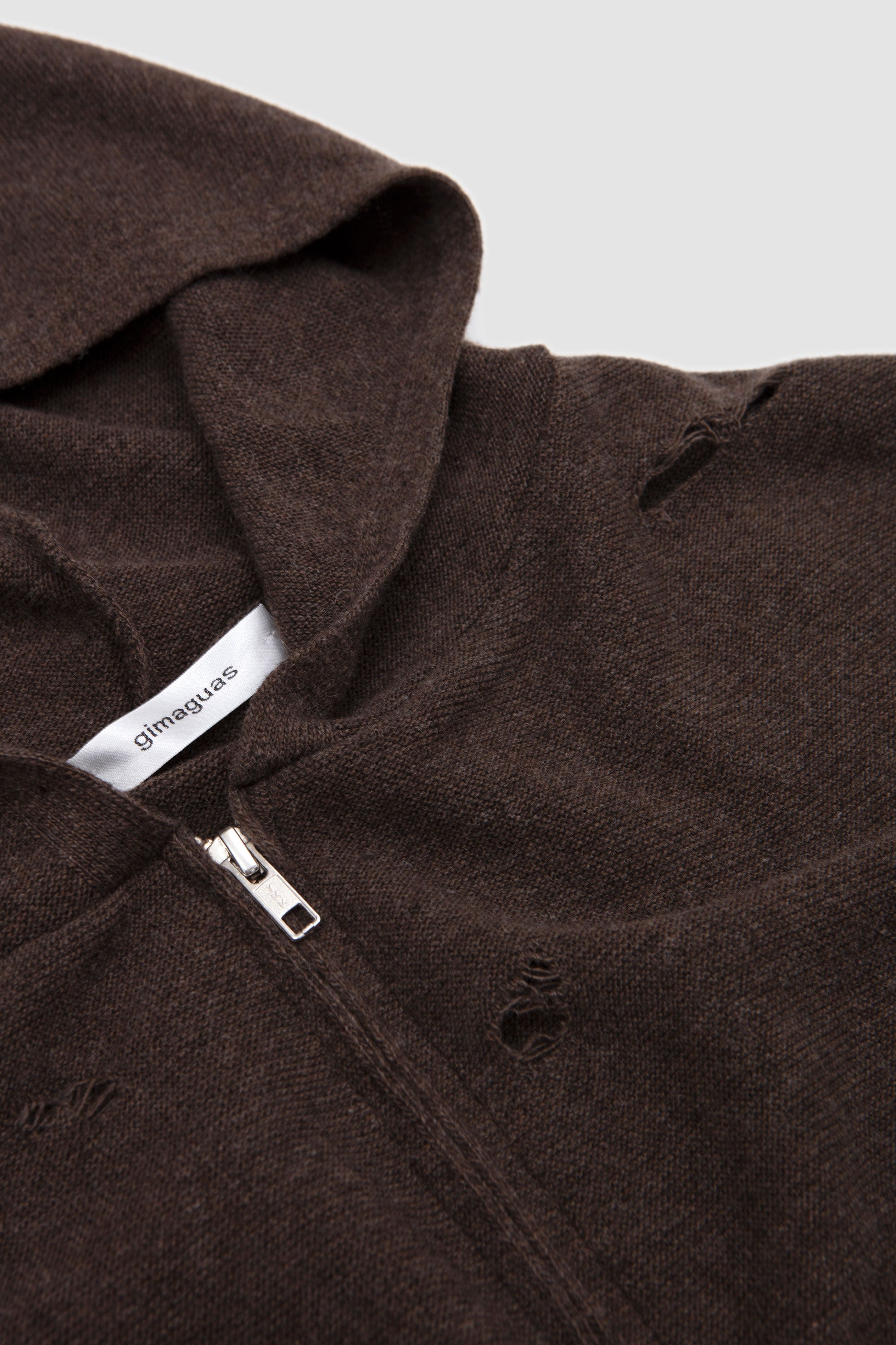 Mike Zip-Up Jacket Brown_2