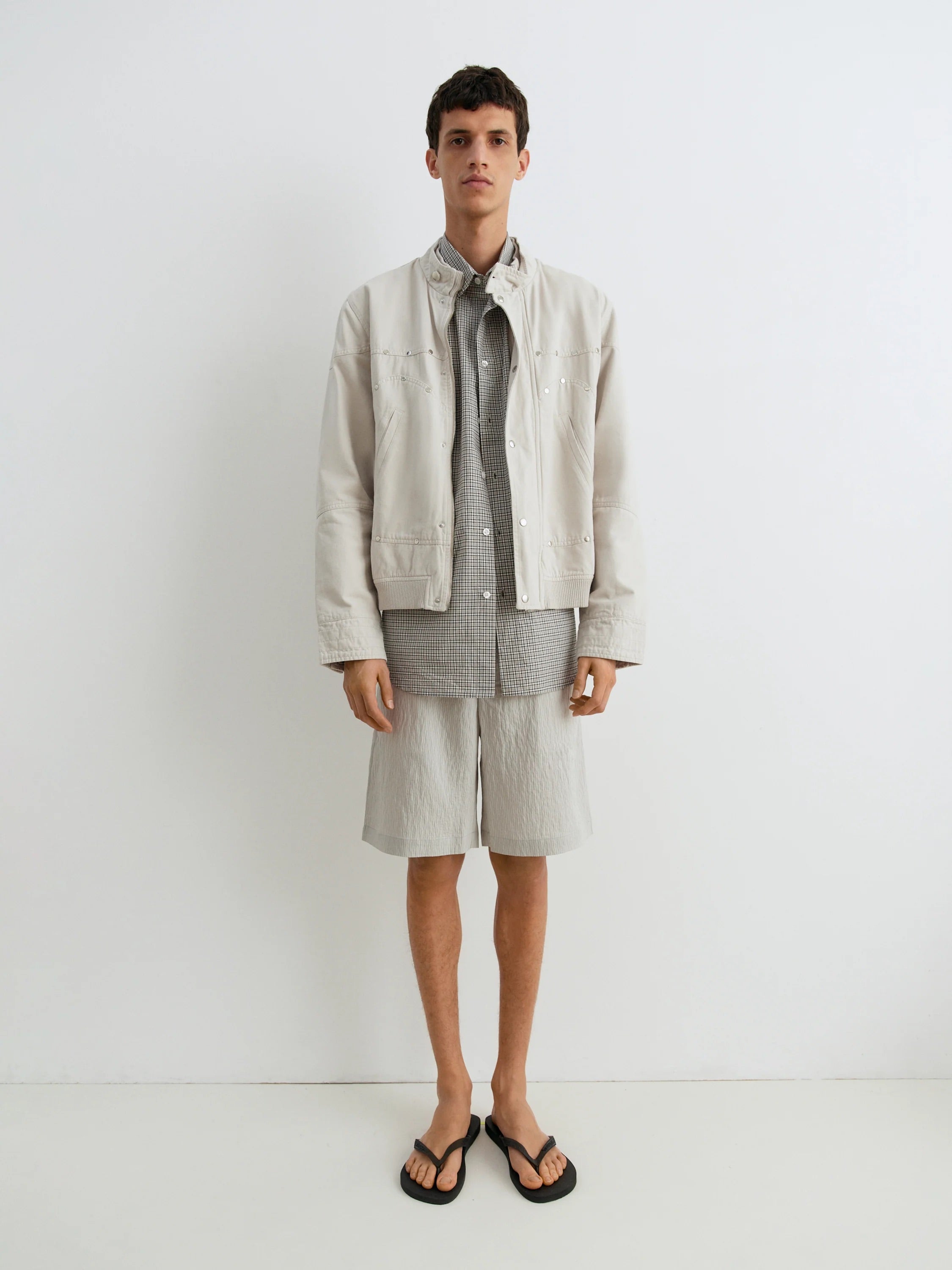 Nicolas Shorts White_4