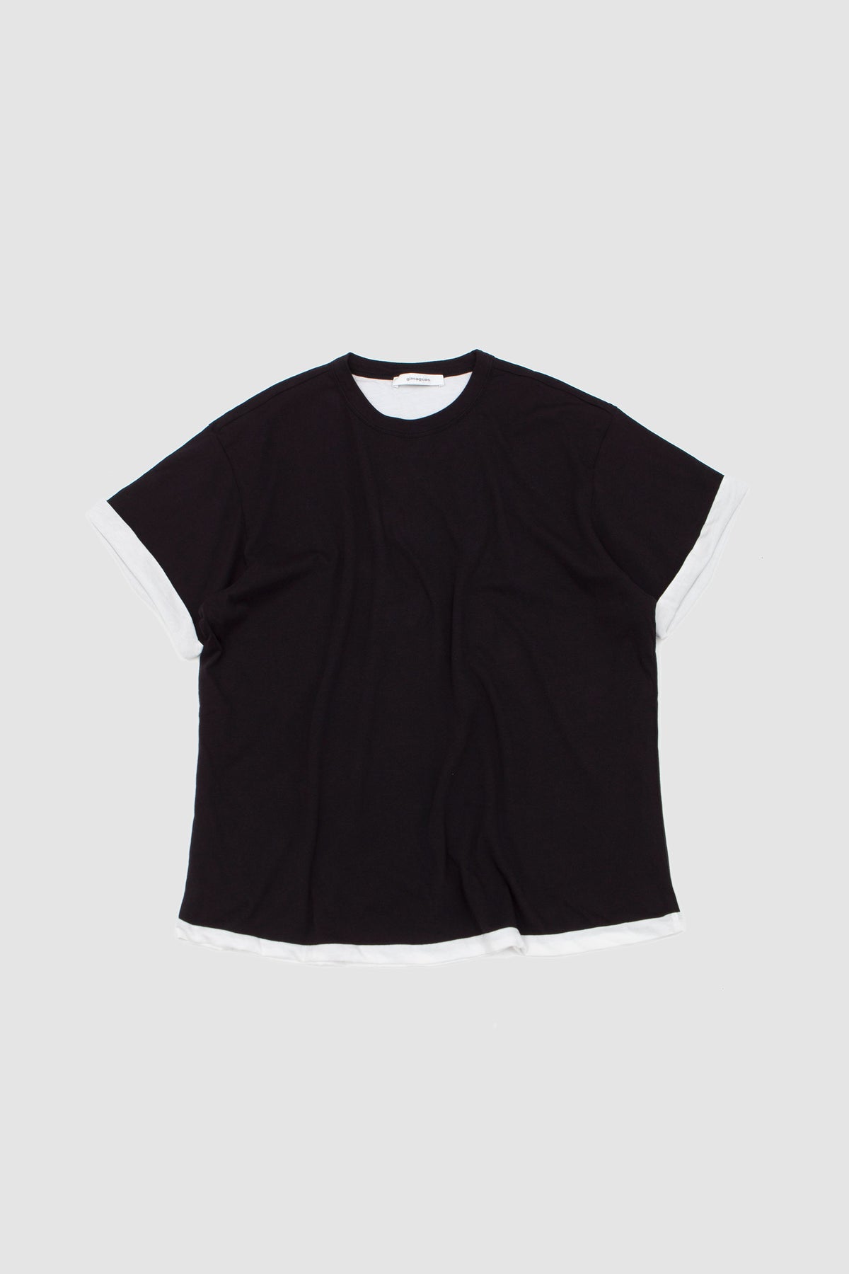 Roman SS T-Shirt Black/ White_1