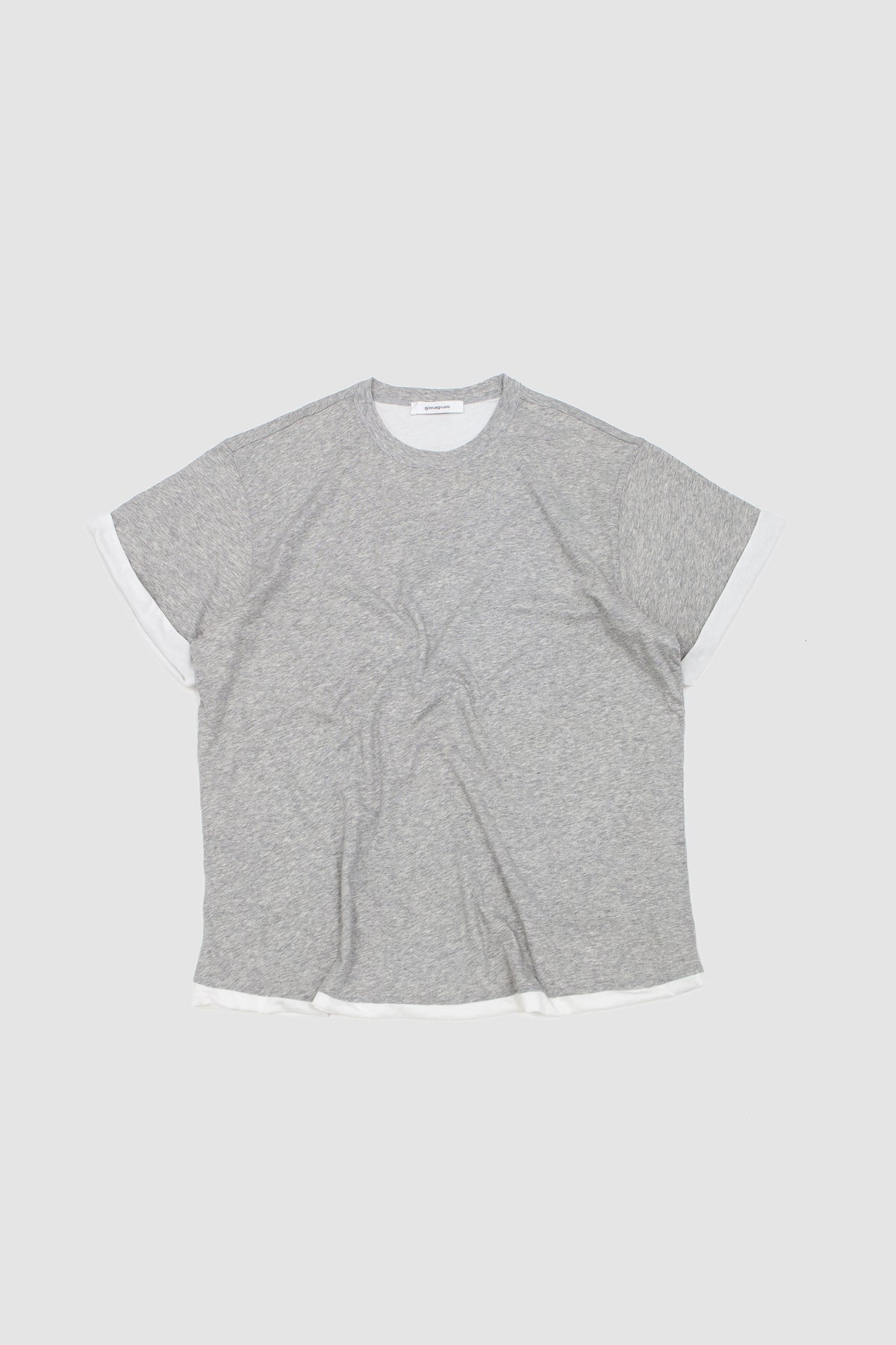 Roman SS T-Shirt Grey/ White_1
