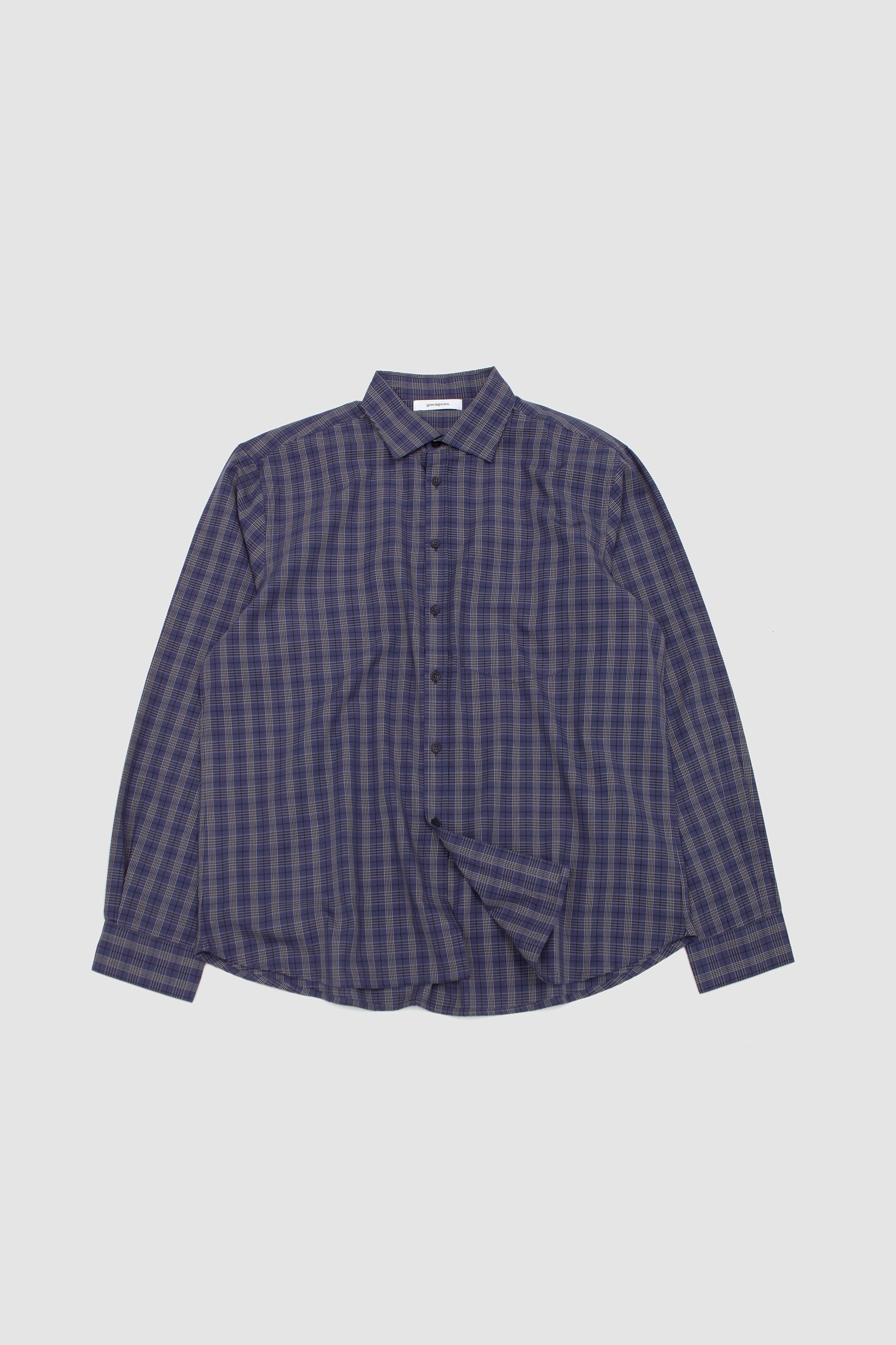 Ruben Shirt Dark Blue Checks