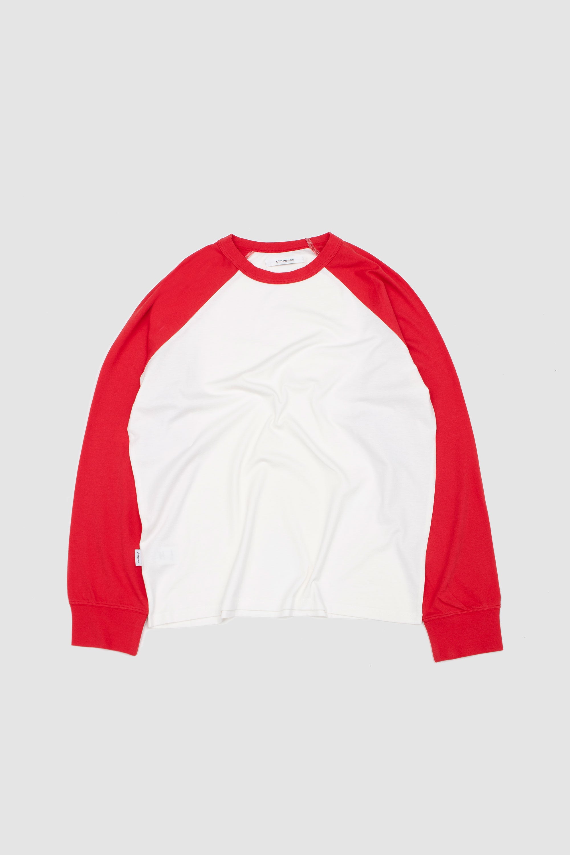 Samuel LS T-Shirt Red/ White