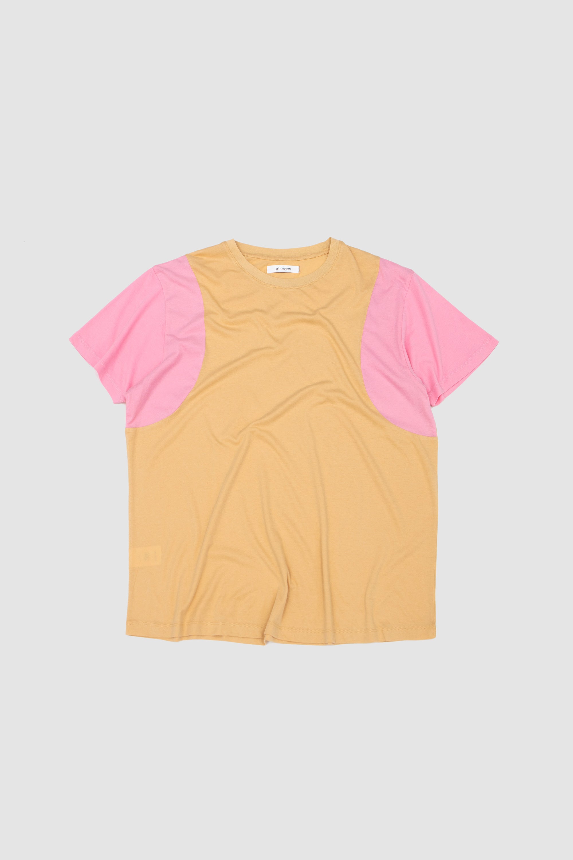 Steeve T-Shirt Beige/ Pink_1
