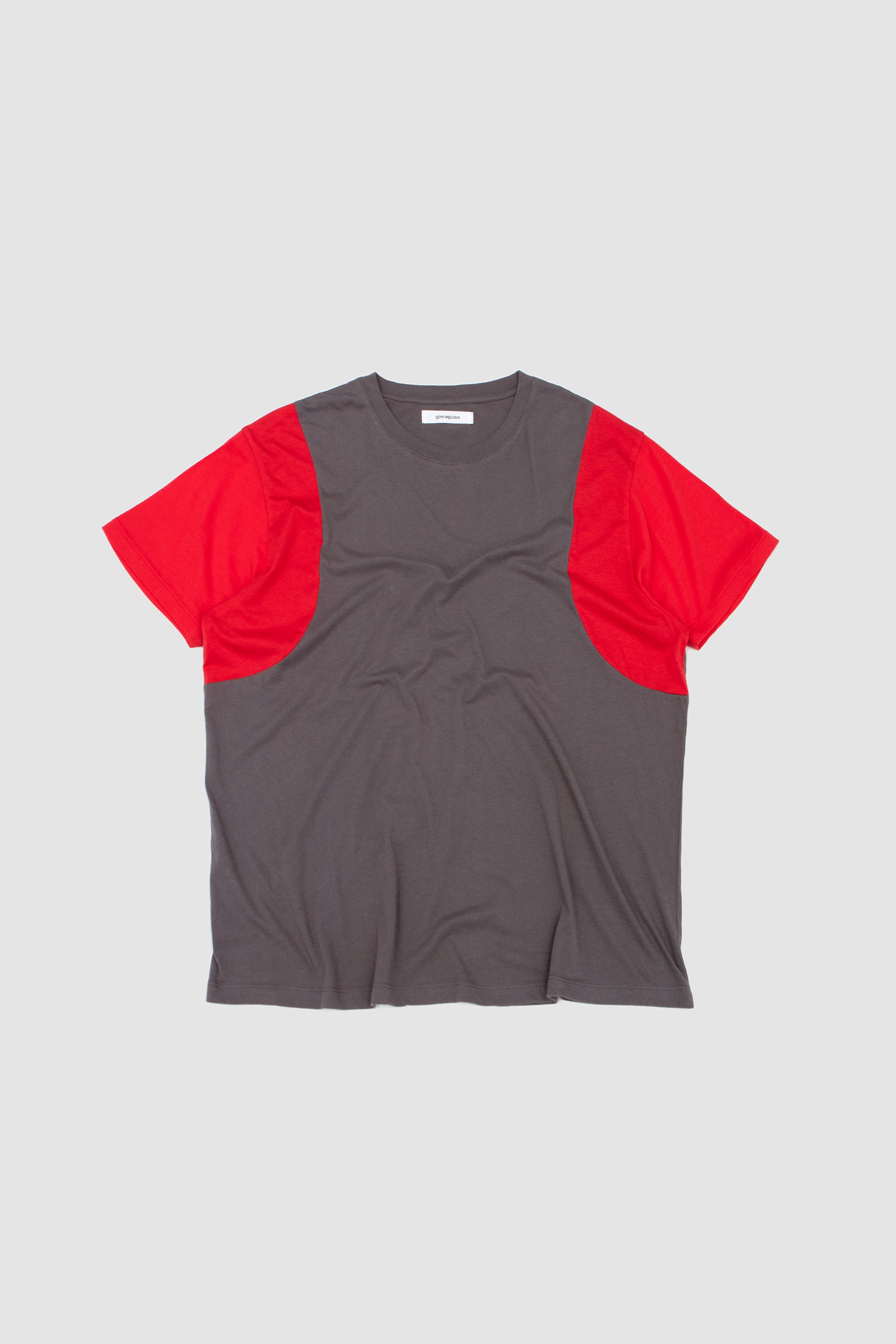 Steeve T-Shirt Grey/ Red_1