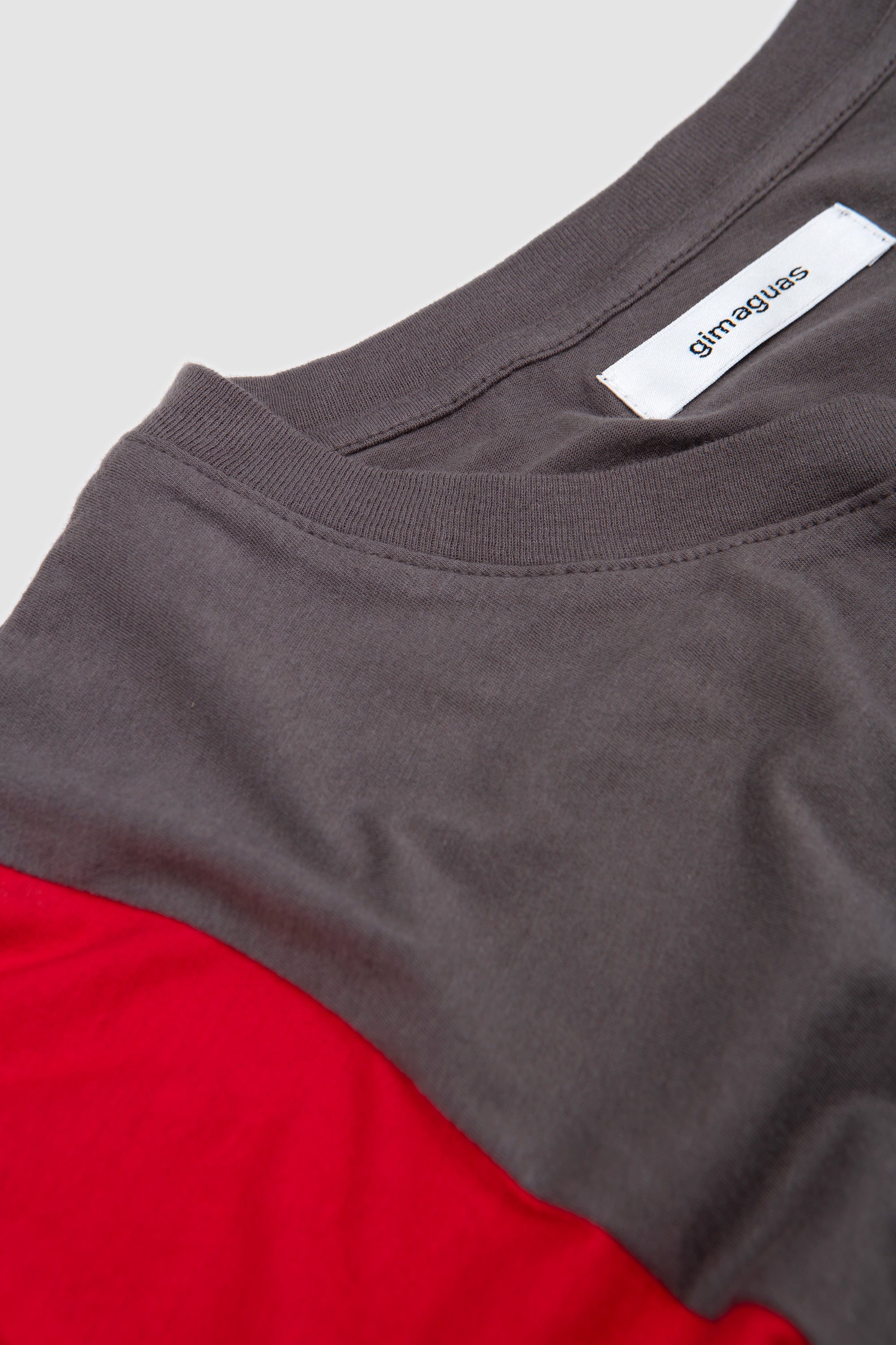 Steeve T-Shirt Grey/ Red_2