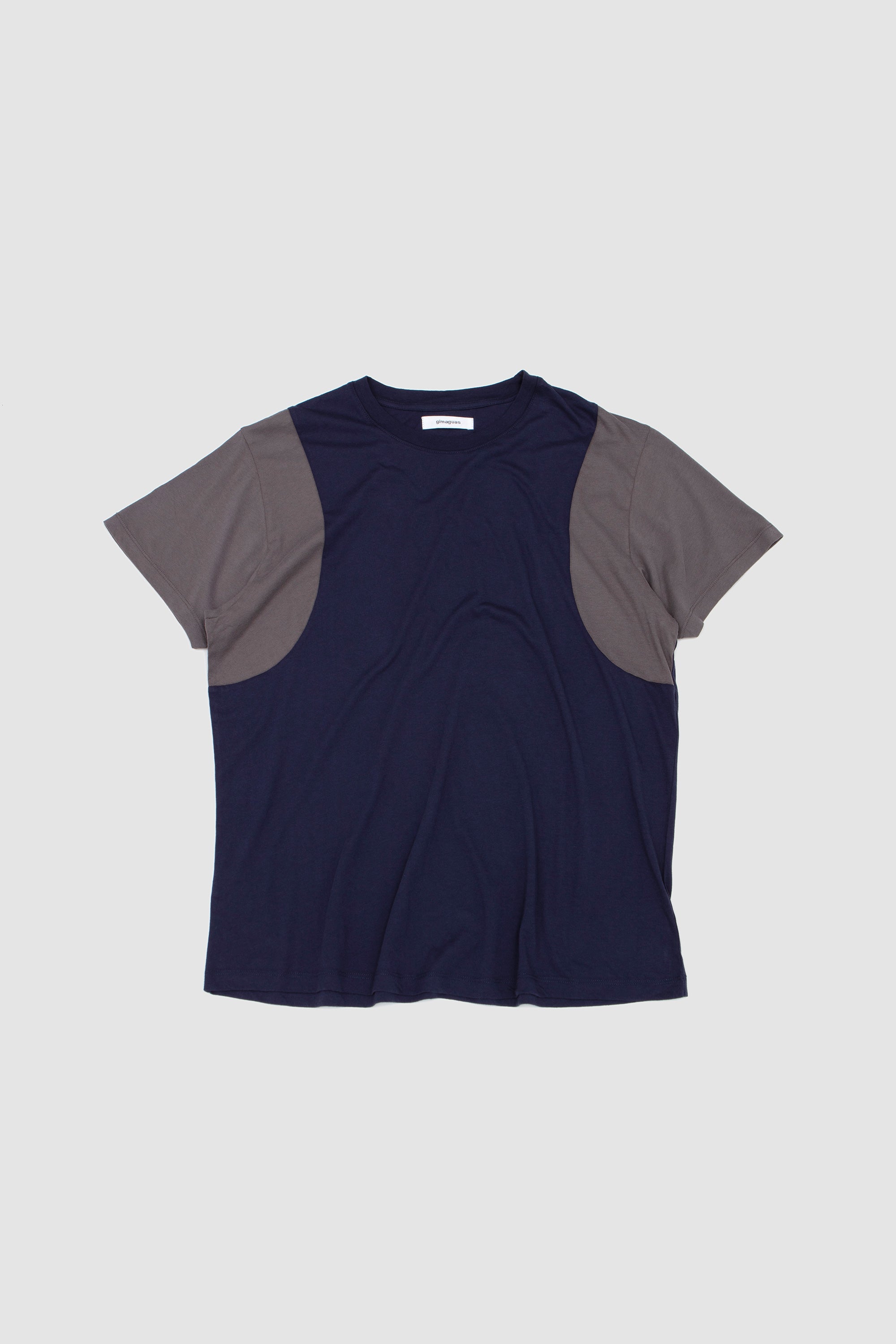 SPORTIVO [Lot.618 side henley neck shirt navy]