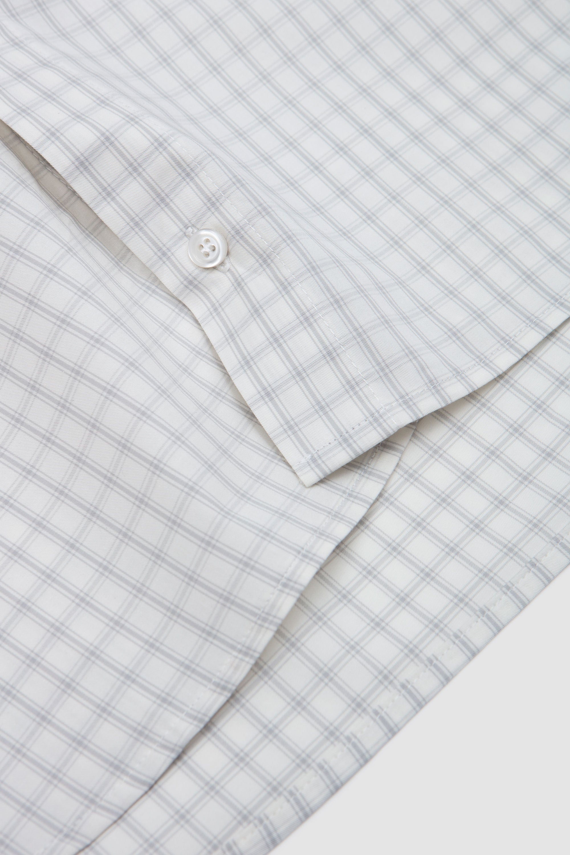 Suli LS Shirt White/ Grey