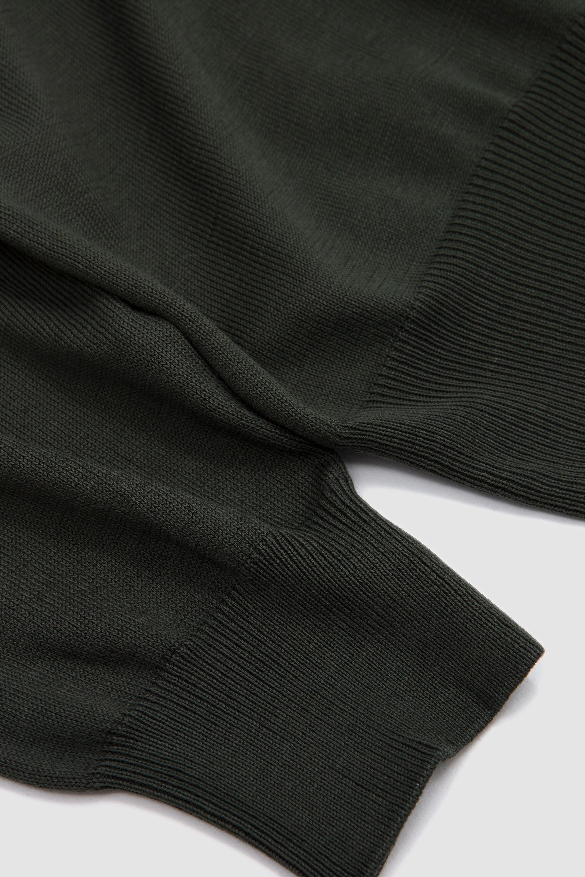 Egyption Cotton Crew Neck Sweater Green_3