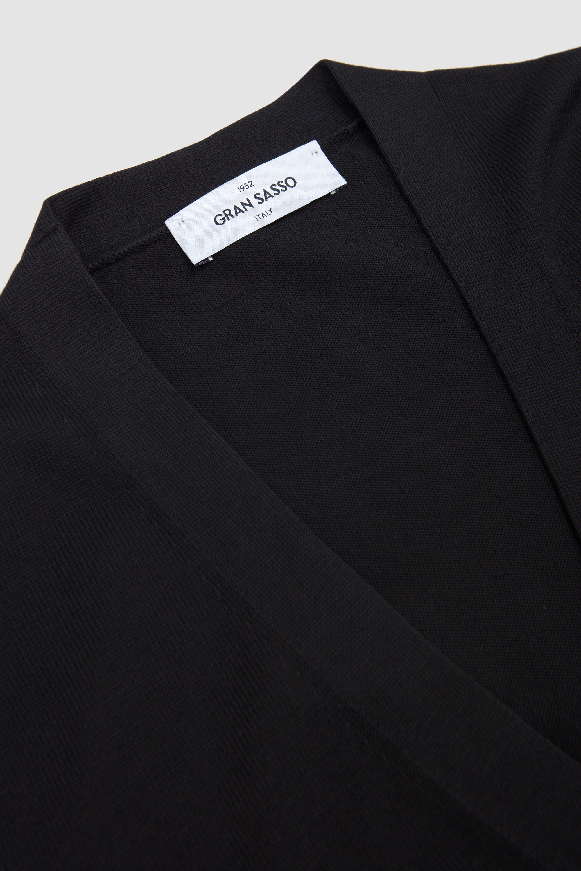 Egyption Cotton Cardigan Black_2