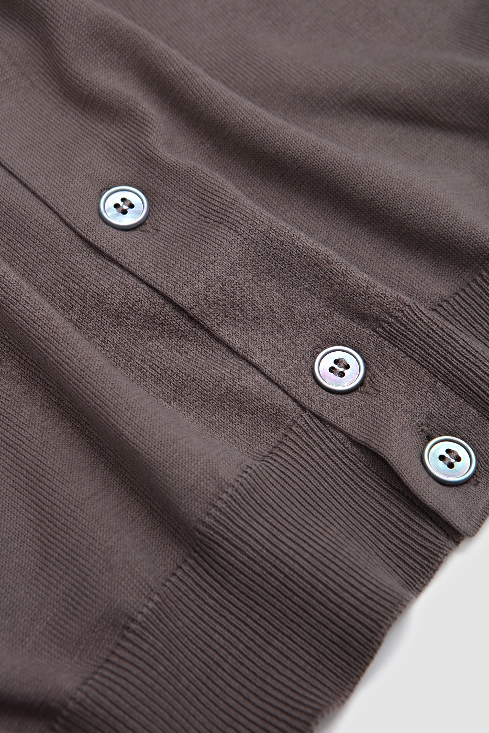 Egyption Cotton Cardigan Taupe