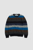 SPORTIVO STORE_Boucle' Crew Neck Sweater Multli Stripe Blue_2