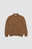 SPORTIVO STORE_Cashmere Wool LS  Polo Camel