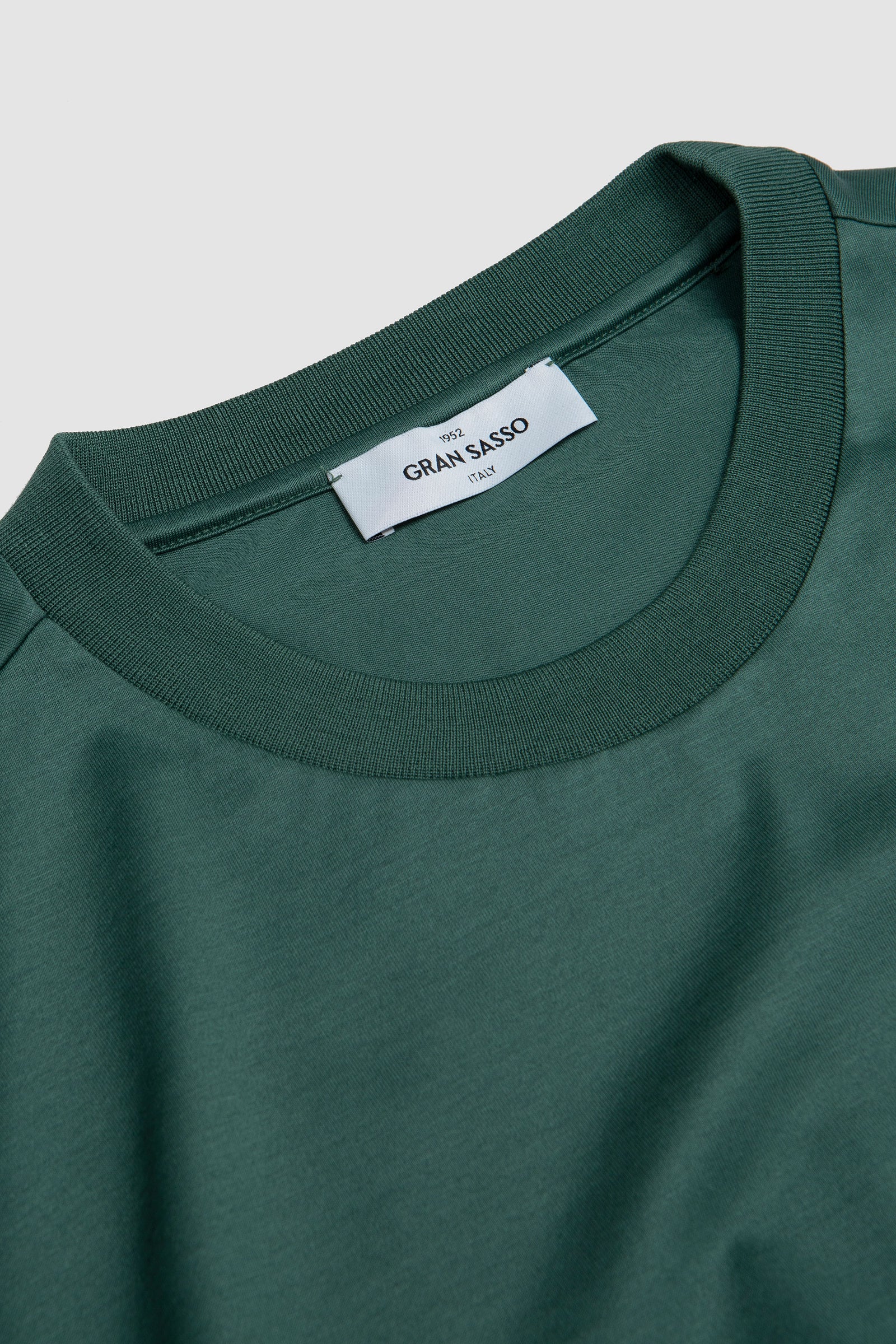 SPORTIVO STORE_Crewneck T-Shirt Filo Scozia Dark Grass_3