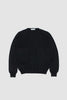 SPORTIVO STORE_Egyptian Cotton Crew Neck Sweater Black