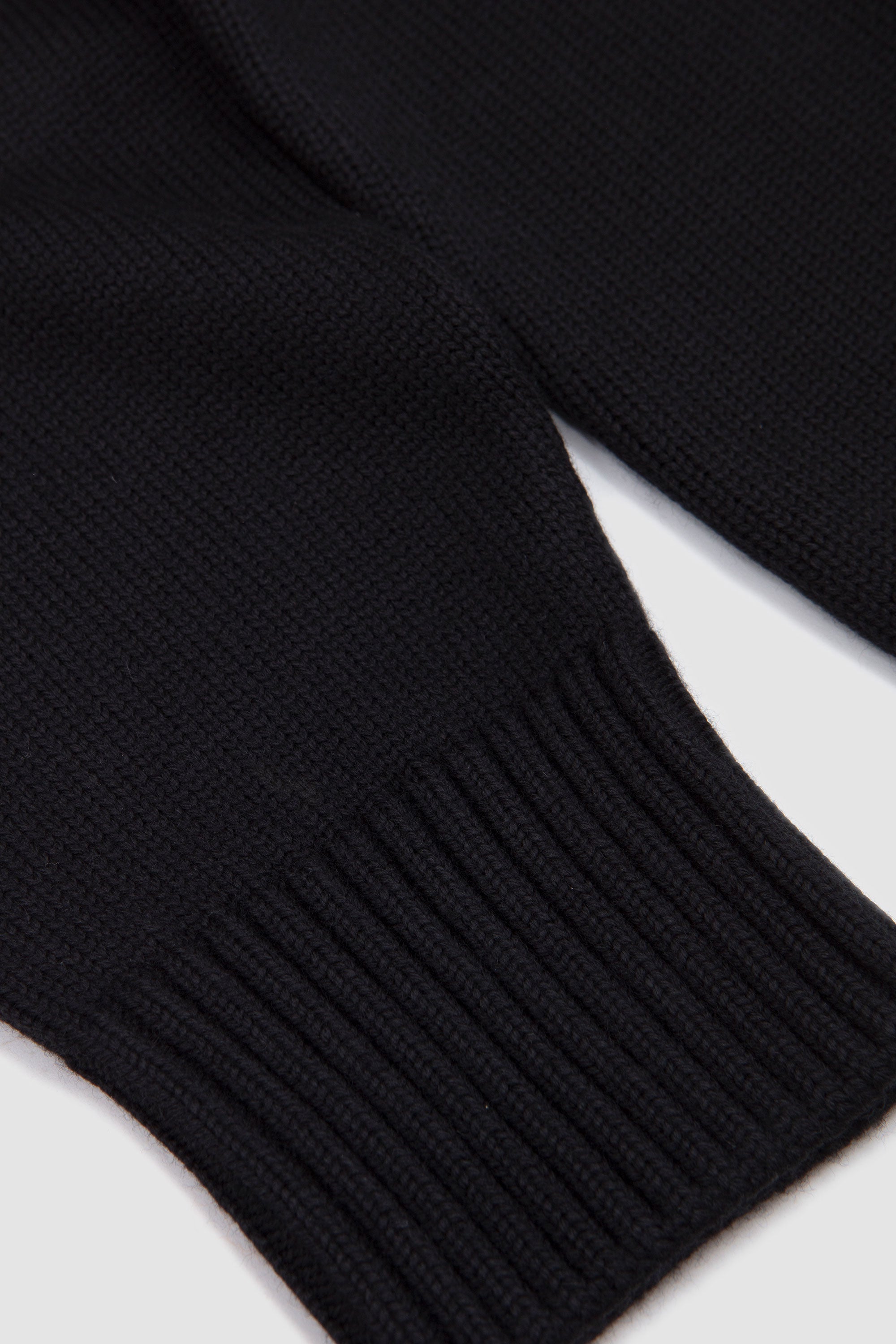 Extra Merinos Crew Neck Sweater Black
