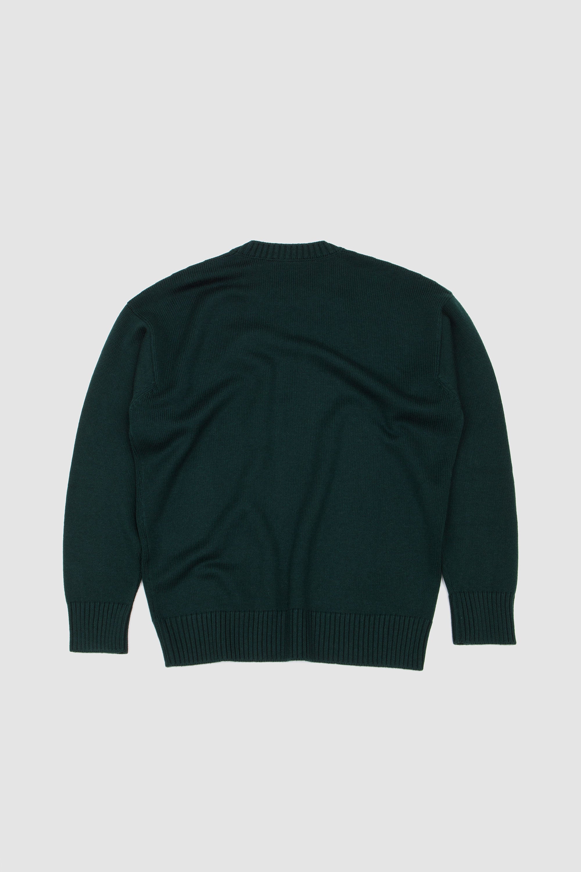 Extra Merinos Crew Neck Sweater Dark Green_4