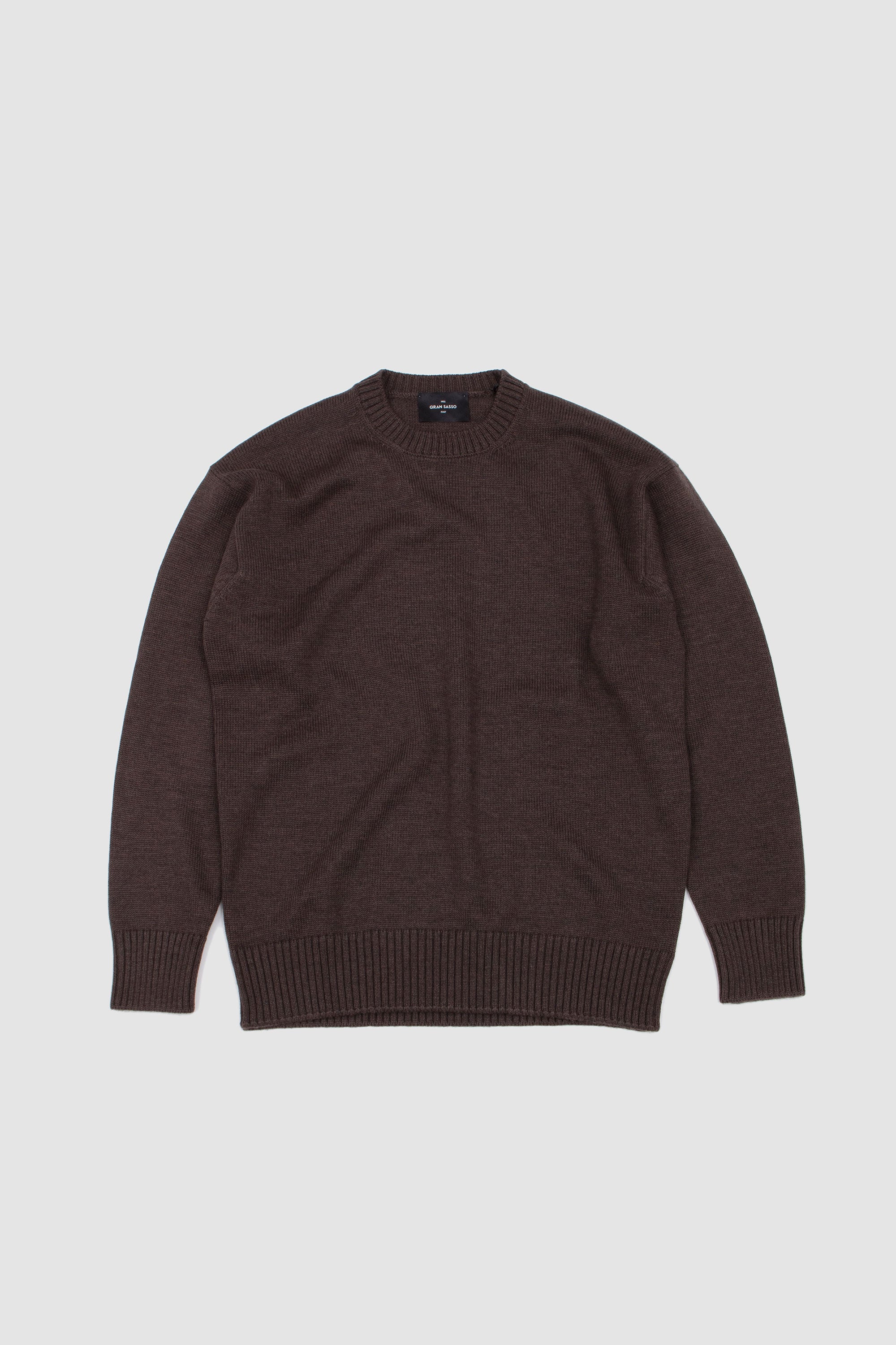 Extra Merinos Crew Neck Sweater Earth_1