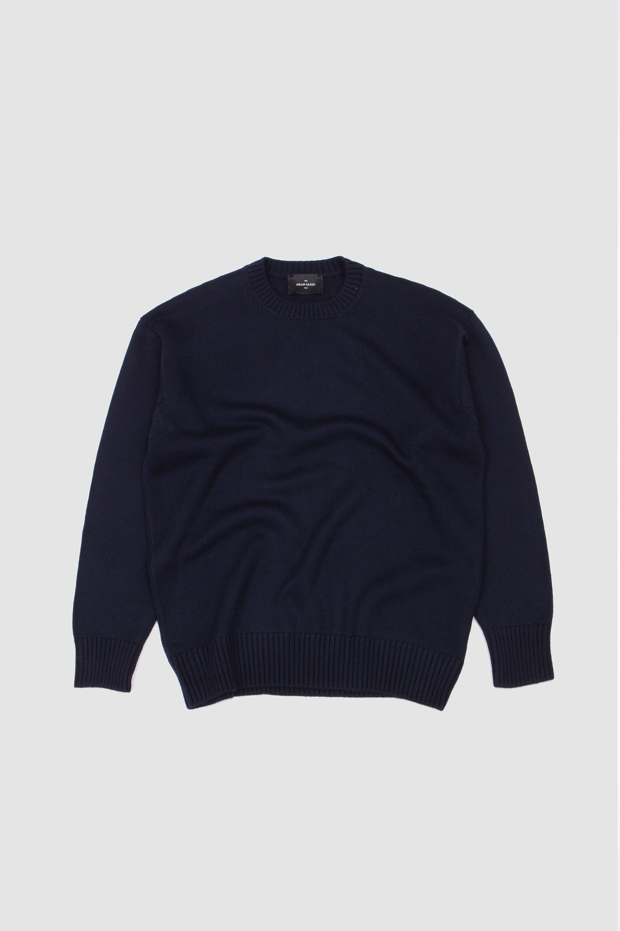 Extra Merinos Crew Neck Sweater Navy