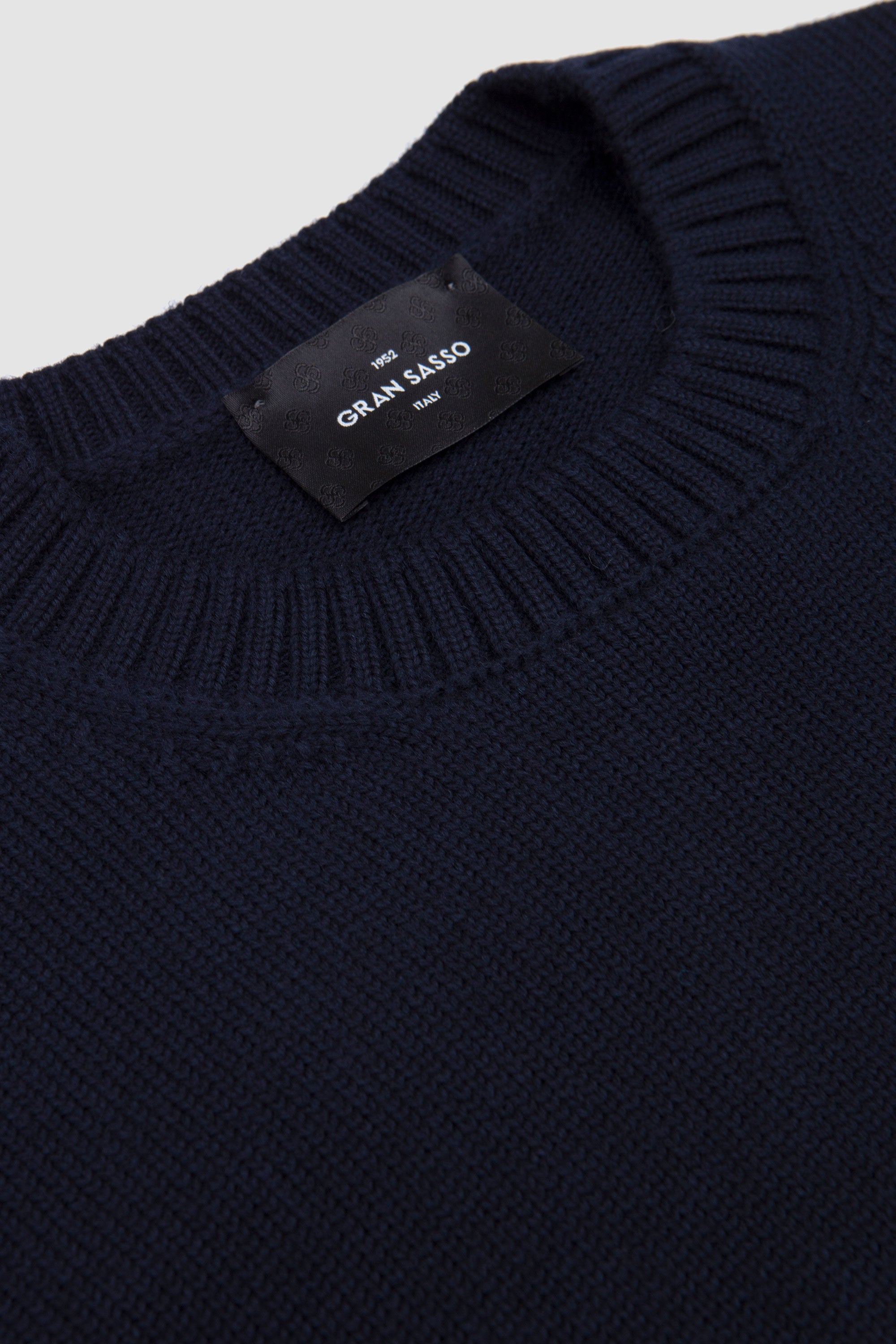 Extra Merinos Crew Neck Sweater Navy