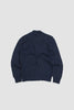 SPORTIVO STORE_Mock Neck Twisted Wool Sweater Dark Blue