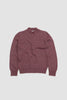 SPORTIVO STORE_Mock Neck Twisted Wool Sweater Dry Rose