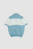 SPORTIVO STORE_Organic Cotton Wide Striped Polo Shirt White/Blue_5