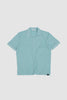 SPORTIVO STORE_Piped Collar Polo Shirt Soft Blue/ White