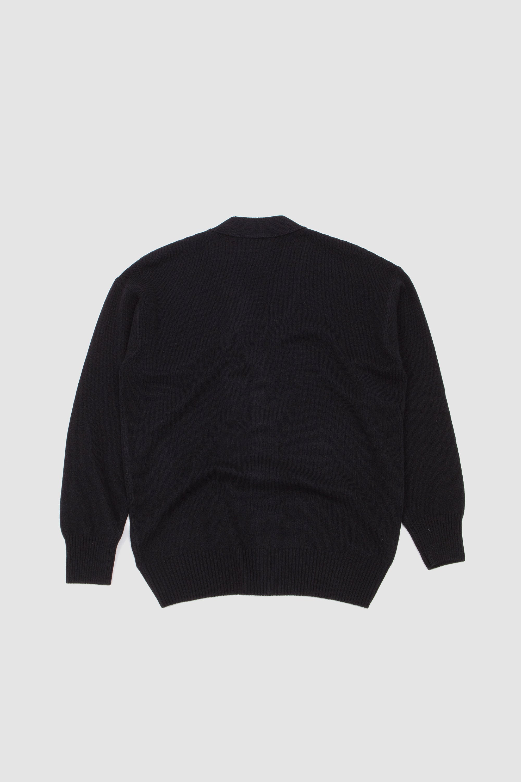 Super Geelong V Cardigan Black_4