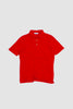 SPORTIVO STORE_Terry Fleece Cotton Polo Bright Red_2