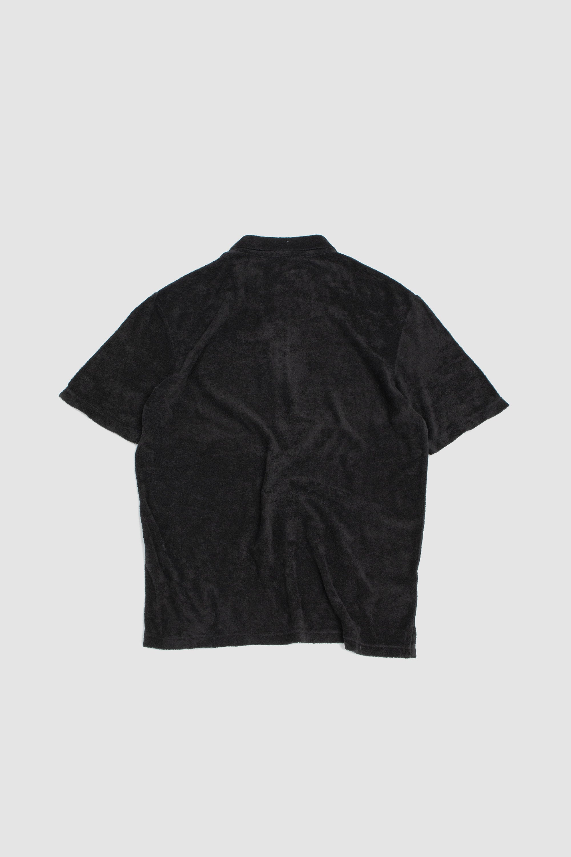 Towel Fleece Half-Zip Polo & Shorts Charcoal_6