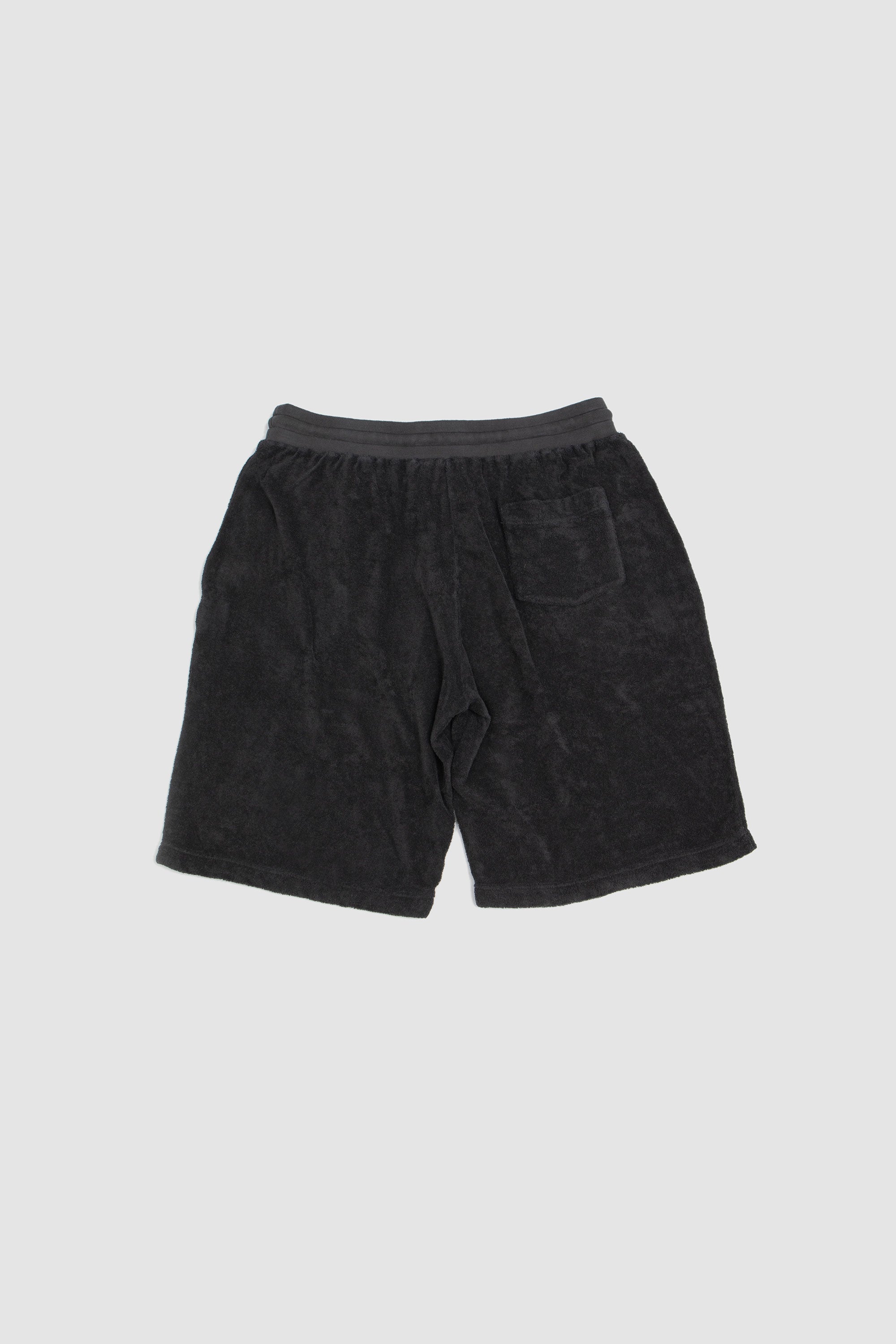 Towel Fleece Half-Zip Polo & Shorts Charcoal_8