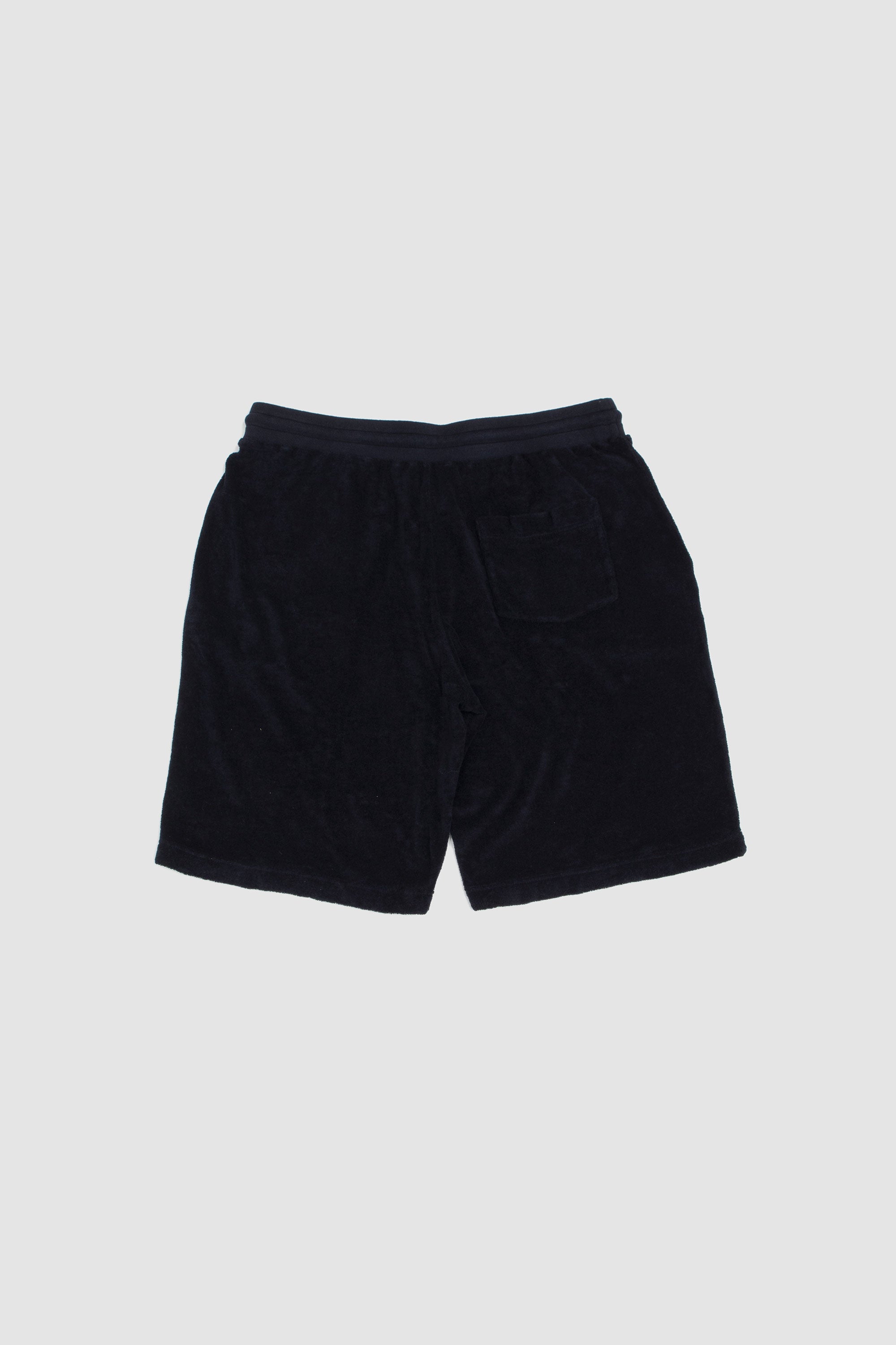 Towel Fleece Half-Zip Polo & Shorts Navy_8