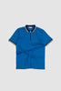 SPORTIVO STORE_Filo Scozia Cotton Zipped Polo Blue/Navy/Ecru